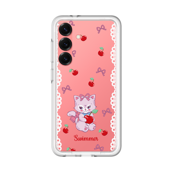 スリムプロテクションプレミアムケース［ SWIMMER - チェリー - キャミー ］