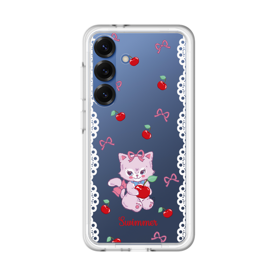 スリムプロテクションプレミアムケース［ SWIMMER - チェリー - キャミー ］