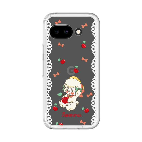 スリムプロテクションプレミアムケース［ SWIMMER - チェリー - ラッフィー ］