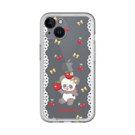 スリムプロテクションプレミアムケース［ SWIMMER - チェリー - プーキー ］