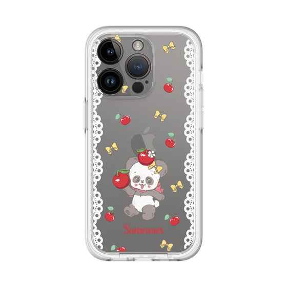 スリムプロテクションプレミアムケース［ SWIMMER - チェリー - プーキー ］