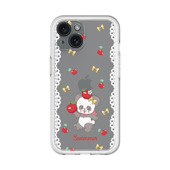 スリムプロテクションプレミアムケース［ SWIMMER - チェリー - プーキー ］