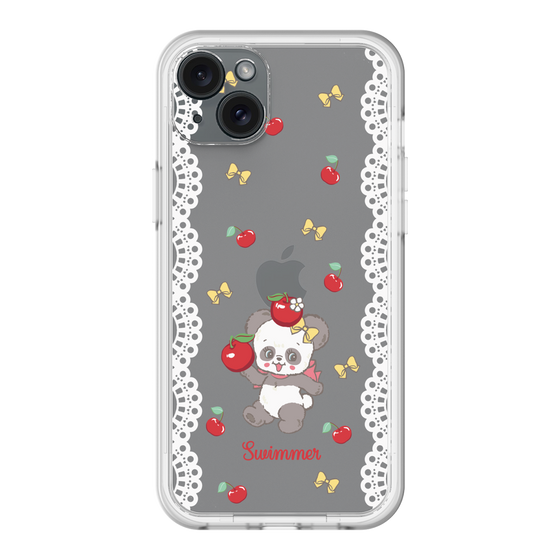 スリムプロテクションプレミアムケース［ SWIMMER - チェリー - プーキー ］