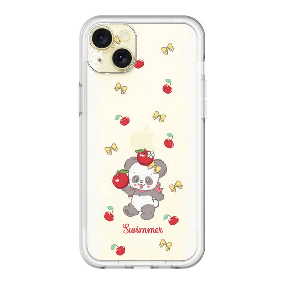 スリムプロテクションプレミアムケース［ SWIMMER - チェリー - プーキー ］