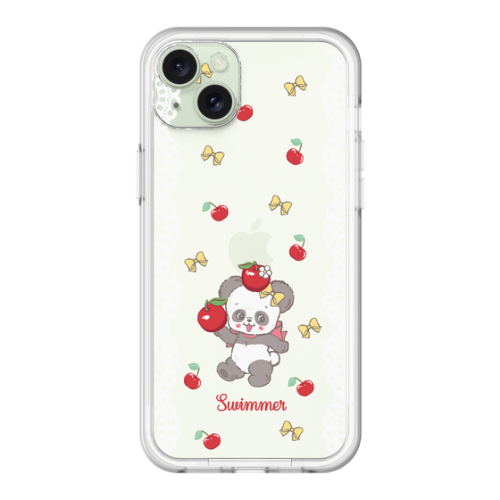 スリムプロテクションプレミアムケース［ SWIMMER - チェリー - プーキー ］