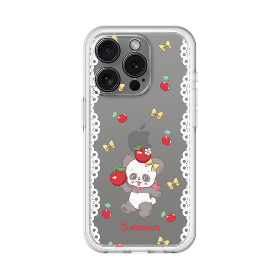 スリムプロテクションプレミアムケース［ SWIMMER - チェリー - プーキー ］