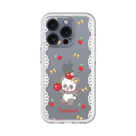 スリムプロテクションプレミアムケース［ SWIMMER - チェリー - プーキー ］