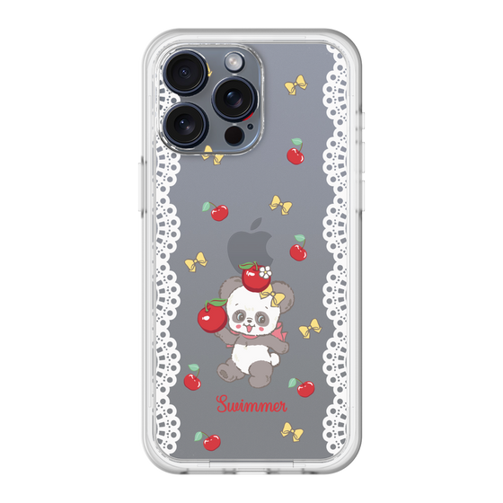 スリムプロテクションプレミアムケース［ SWIMMER - チェリー - プーキー ］