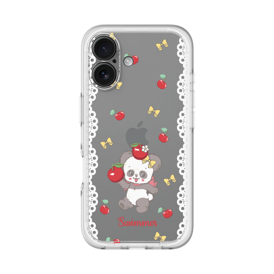 スリムプロテクションプレミアムケース［ SWIMMER - チェリー - プーキー ］