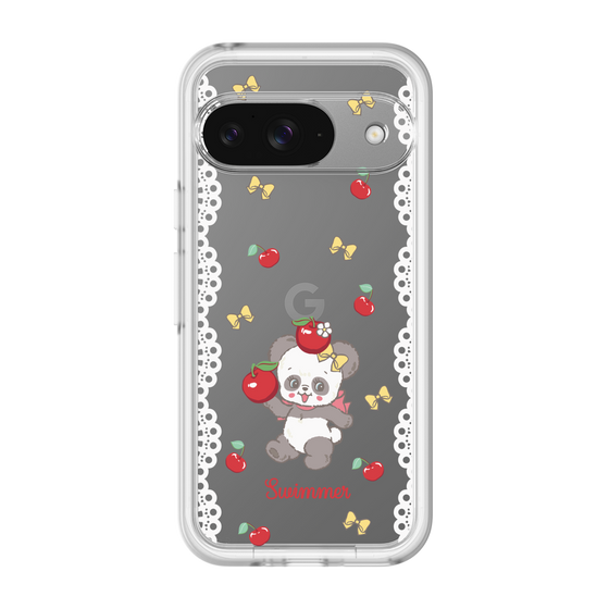 スリムプロテクションプレミアムケース［ SWIMMER - チェリー - プーキー ］