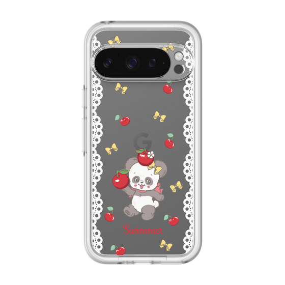 スリムプロテクションプレミアムケース［ SWIMMER - チェリー - プーキー ］