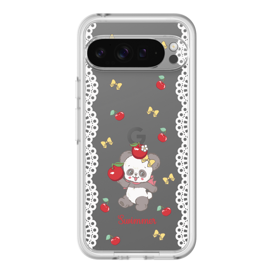 スリムプロテクションプレミアムケース［ SWIMMER - チェリー - プーキー ］