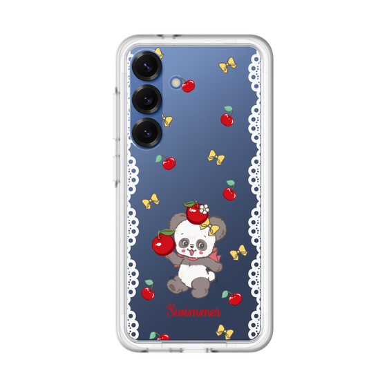 スリムプロテクションプレミアムケース［ SWIMMER - チェリー - プーキー ］