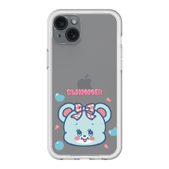 スリムプロテクションプレミアムケース［ SWIMMER - フェイス - ハグリー ］