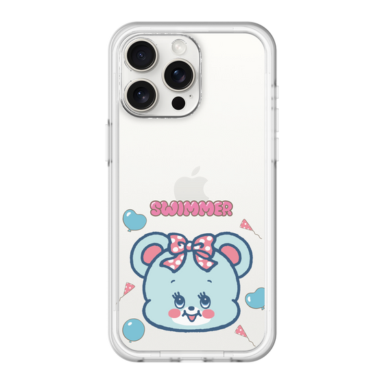 スリムプロテクションプレミアムケース［ SWIMMER - フェイス - ハグリー ］