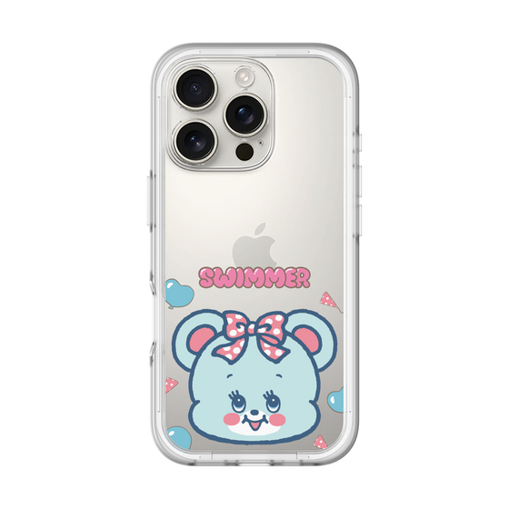 スリムプロテクションプレミアムケース［ SWIMMER - フェイス - ハグリー ］