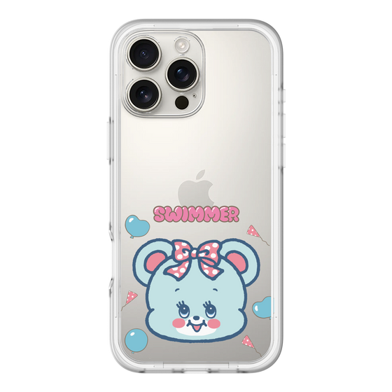 スリムプロテクションプレミアムケース［ SWIMMER - フェイス - ハグリー ］