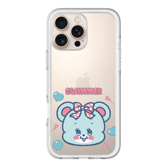 スリムプロテクションプレミアムケース［ SWIMMER - フェイス - ハグリー ］