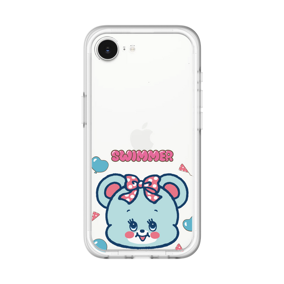 スリムプロテクションプレミアムケース［ SWIMMER - フェイス - ハグリー ］