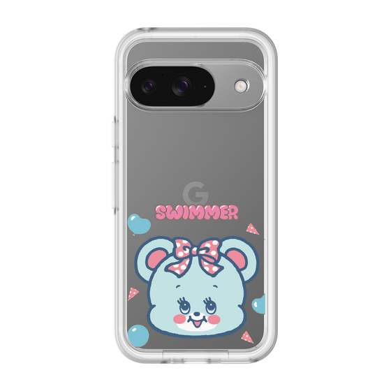 スリムプロテクションプレミアムケース［ SWIMMER - フェイス - ハグリー ］