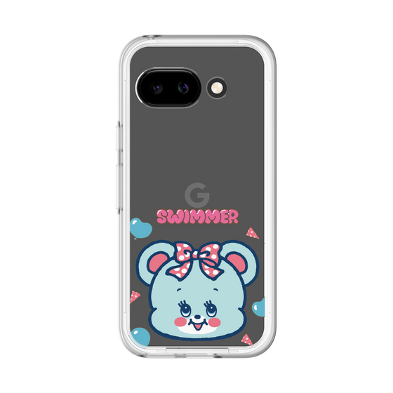 スリムプロテクションプレミアムケース［ SWIMMER - フェイス - ハグリー ］