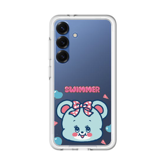 スリムプロテクションプレミアムケース［ SWIMMER - フェイス - ハグリー ］