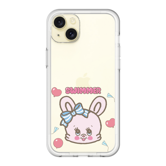 スリムプロテクションプレミアムケース［ SWIMMER - フェイス - リバニー ］