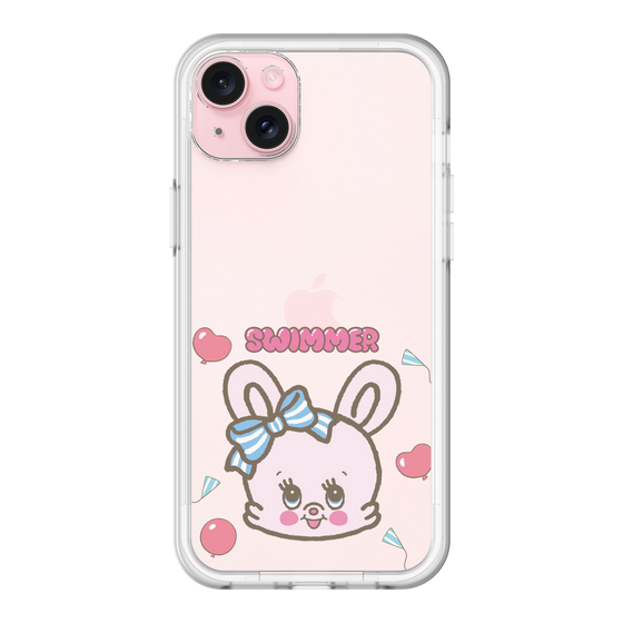 スリムプロテクションプレミアムケース［ SWIMMER - フェイス - リバニー ］