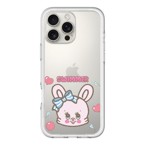 スリムプロテクションプレミアムケース［ SWIMMER - フェイス - リバニー ］