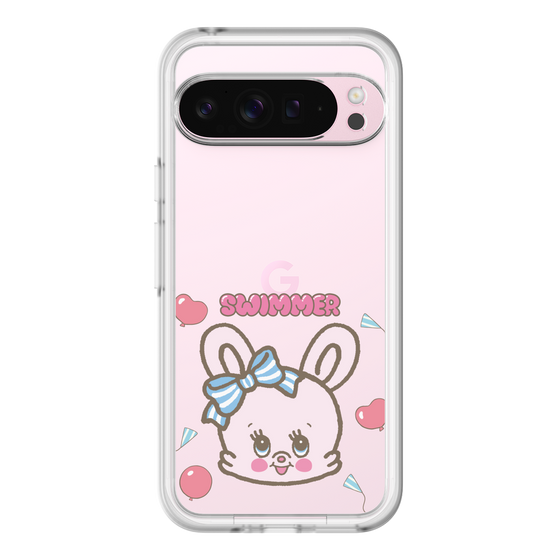 スリムプロテクションプレミアムケース［ SWIMMER - フェイス - リバニー ］