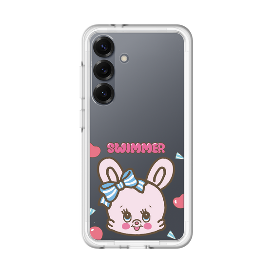 スリムプロテクションプレミアムケース［ SWIMMER - フェイス - リバニー ］