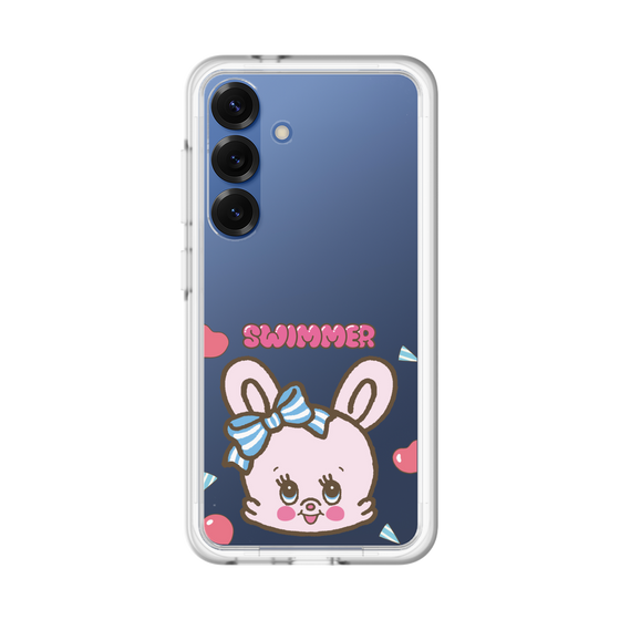 スリムプロテクションプレミアムケース［ SWIMMER - フェイス - リバニー ］