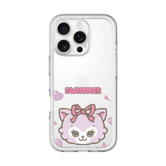 スリムプロテクションプレミアムケース［ SWIMMER - フェイス - キャミー ］