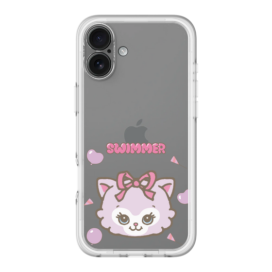 スリムプロテクションプレミアムケース［ SWIMMER - フェイス - キャミー ］