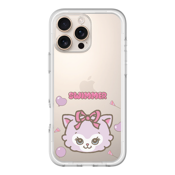 スリムプロテクションプレミアムケース［ SWIMMER - フェイス - キャミー ］