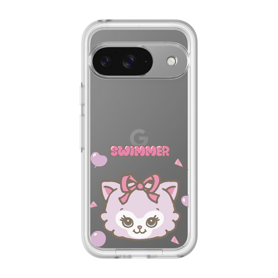 スリムプロテクションプレミアムケース［ SWIMMER - フェイス - キャミー ］