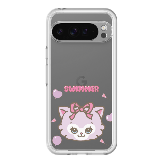 スリムプロテクションプレミアムケース［ SWIMMER - フェイス - キャミー ］