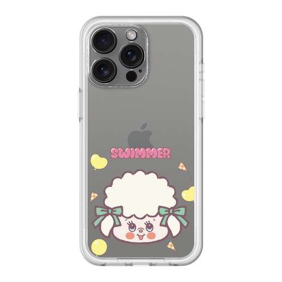 スリムプロテクションプレミアムケース［ SWIMMER - フェイス - ラッフィー ］