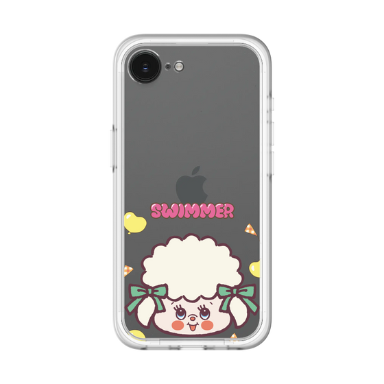 スリムプロテクションプレミアムケース［ SWIMMER - フェイス - ラッフィー ］