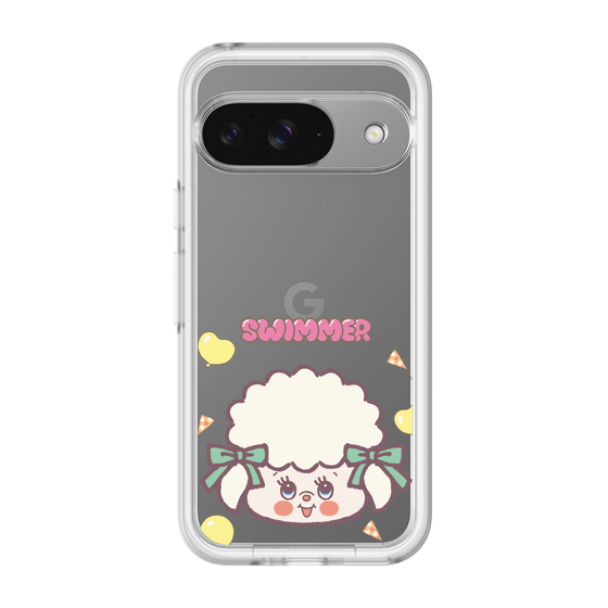 スリムプロテクションプレミアムケース［ SWIMMER - フェイス - ラッフィー ］