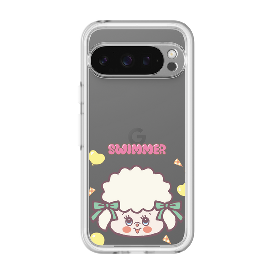 スリムプロテクションプレミアムケース［ SWIMMER - フェイス - ラッフィー ］