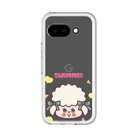 スリムプロテクションプレミアムケース［ SWIMMER - フェイス - ラッフィー ］