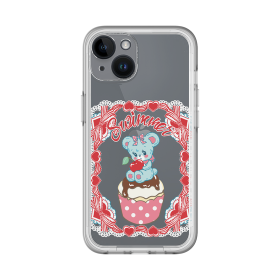 スリムプロテクションプレミアムケース［ SWIMMER - カップケーキ - ハグリー ］