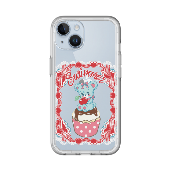 スリムプロテクションプレミアムケース［ SWIMMER - カップケーキ - ハグリー ］