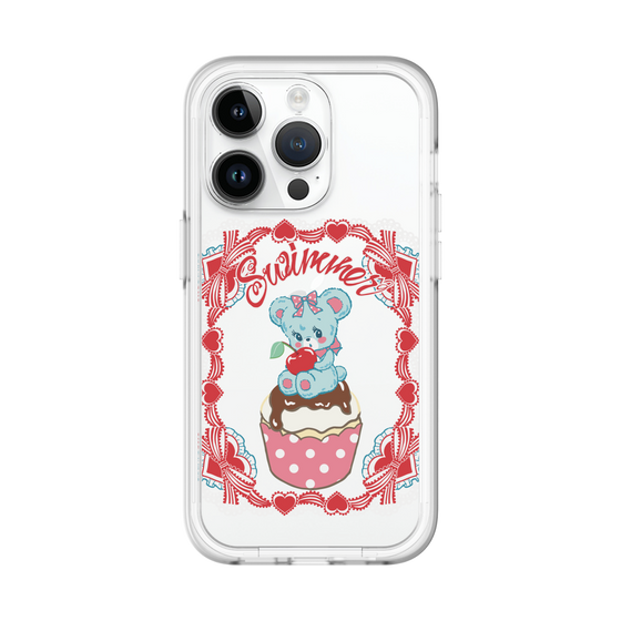 スリムプロテクションプレミアムケース［ SWIMMER - カップケーキ - ハグリー ］