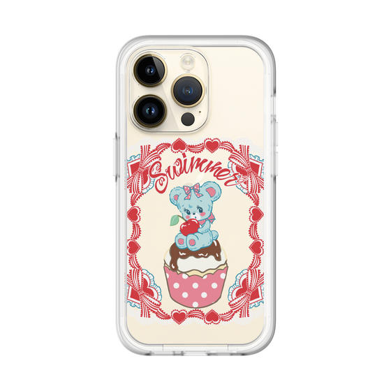 スリムプロテクションプレミアムケース［ SWIMMER - カップケーキ - ハグリー ］