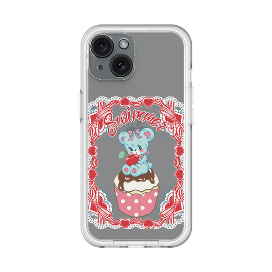 スリムプロテクションプレミアムケース［ SWIMMER - カップケーキ - ハグリー ］