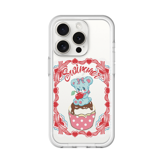 スリムプロテクションプレミアムケース［ SWIMMER - カップケーキ - ハグリー ］