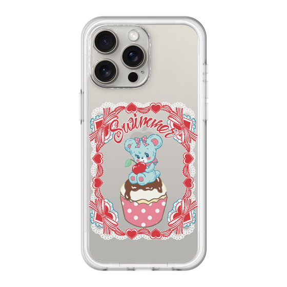 スリムプロテクションプレミアムケース［ SWIMMER - カップケーキ - ハグリー ］