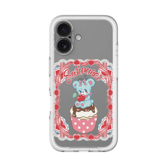 スリムプロテクションプレミアムケース［ SWIMMER - カップケーキ - ハグリー ］